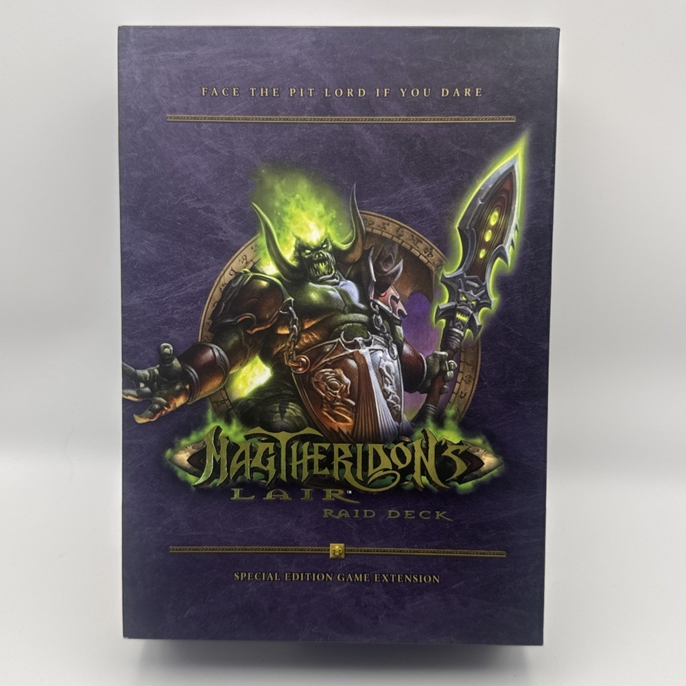 World of Warcraft WoW TCG Magtheridon's Lair Raid Deck Complete - Treasure Pack